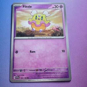 flittle - 100/198 (common) — pokemon: scarlet & violet base set